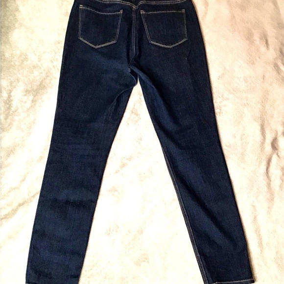 Old Navy Women's Dark Blue Jeans High Rise Wow Super Skinny Size US8 - Picture 3 of 14
